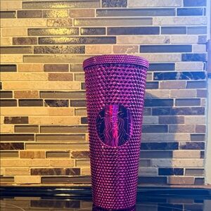 Pink Studded Tumbler